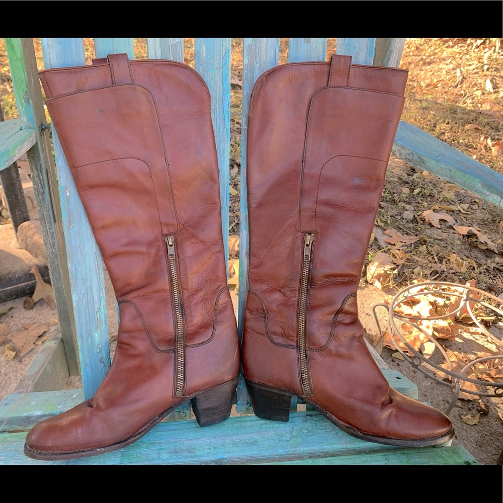 Frye Riding Boots. Lightly Worn. Resoled Last Year.